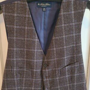 Brooks Brothers Multi-Plaid Five-Button Vest